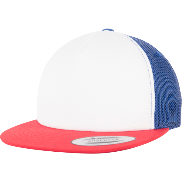 Foam Trucker Cap with White Front