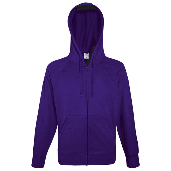 Lightweight Hooded Sweat Jacket