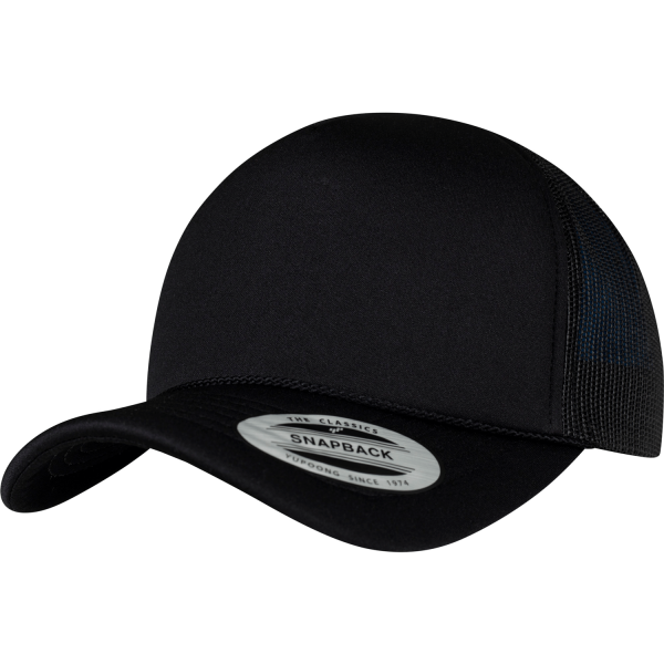 Foam Trucker Cap Curved Visor