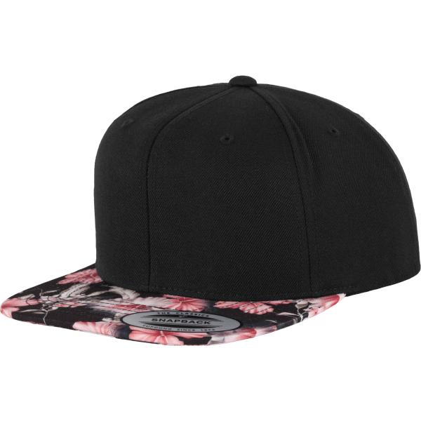 Floral Snapback Cap
