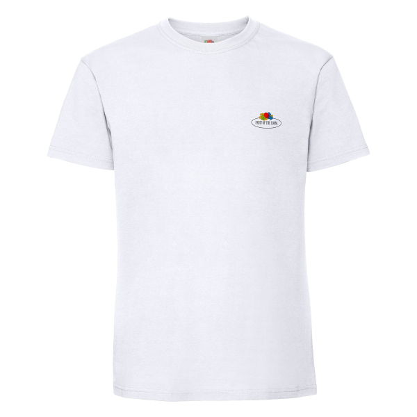Fruit of the Loom Ringspun Premium T-Shirt mit kleinem Vintage-Logo