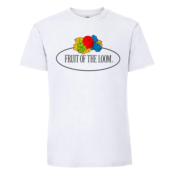 Fruit of the Loom Ringspun Premium T-Shirt mit Vintage-Logo