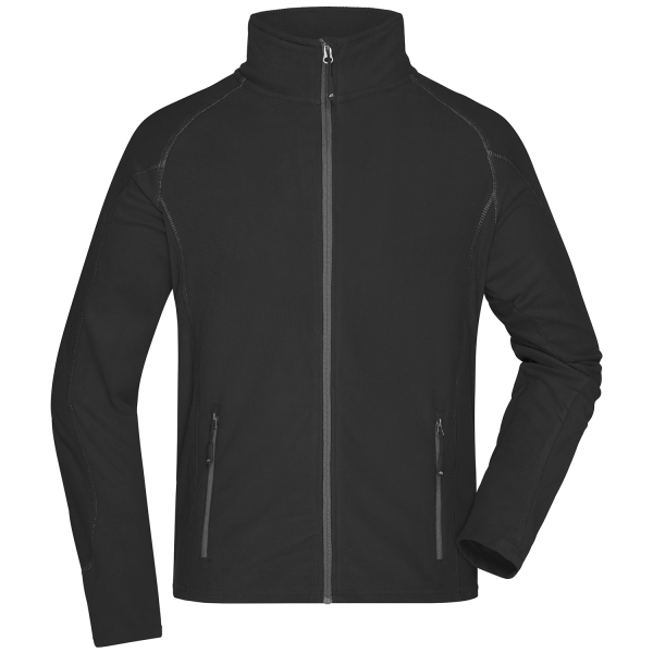 Structure Fleece Jacke