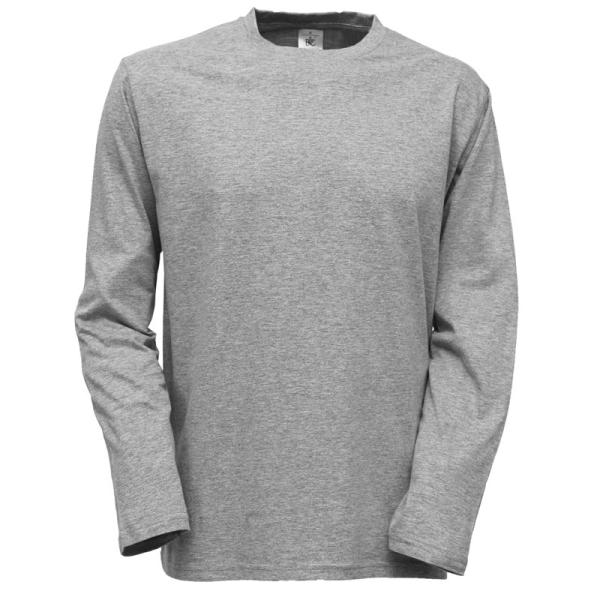 B&C Exact 190 Langarm Shirt - einlaufvorbehandelt