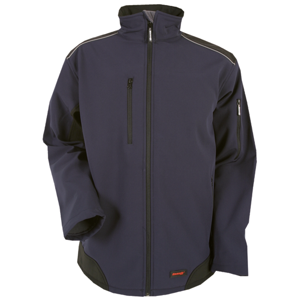 Ripstop Softshell Workwear Jacke mit Cordura