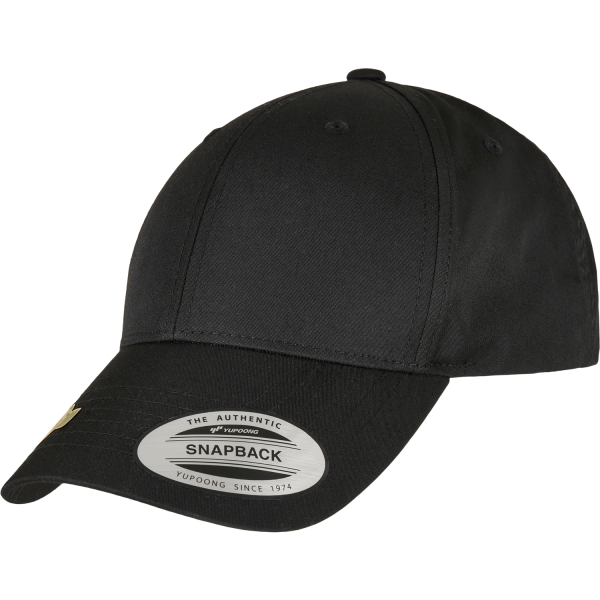 Recycled Poly Twill Snapback Cap