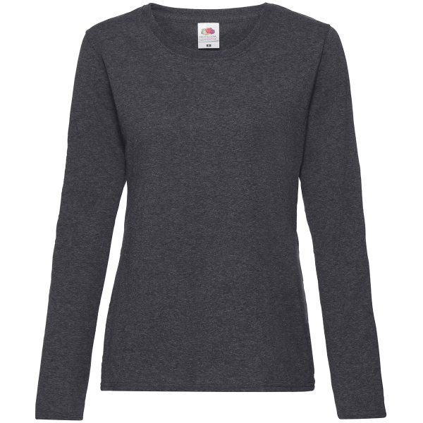 Ladies Valueweight Long Sleeve T-Shirt